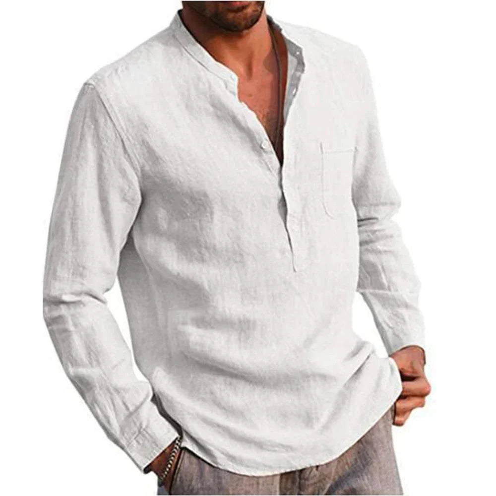 Camisa de Linho Masculina Sampaio® S1330